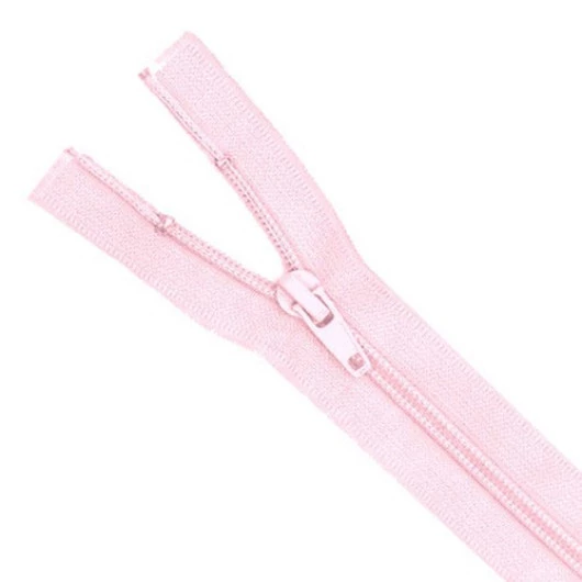 Ziper Circulo Nylon Destacavel 70Cm C/10 Cor 512 Rosa Candy