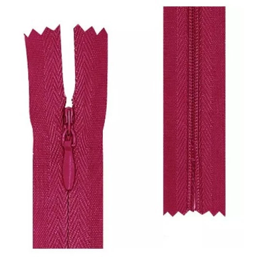Ziper Imp Nylon Invisivel Zf 15 Cm C/10 Cor 312 - Pink