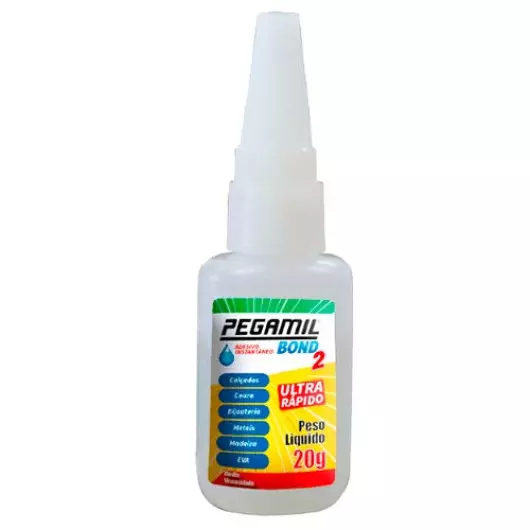 ADESIVO PEGAMIL BOND INSTANTANEO 20G