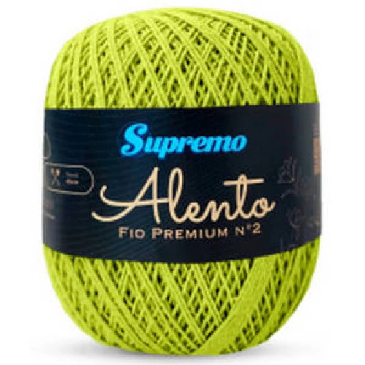 Linha Supremo Afeto Premium 340M Cor 402 Verde Limao