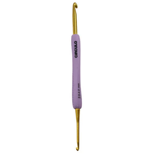 AGULHA CIRCULO CROCHE EMB DUPLA2,0-4,0MM