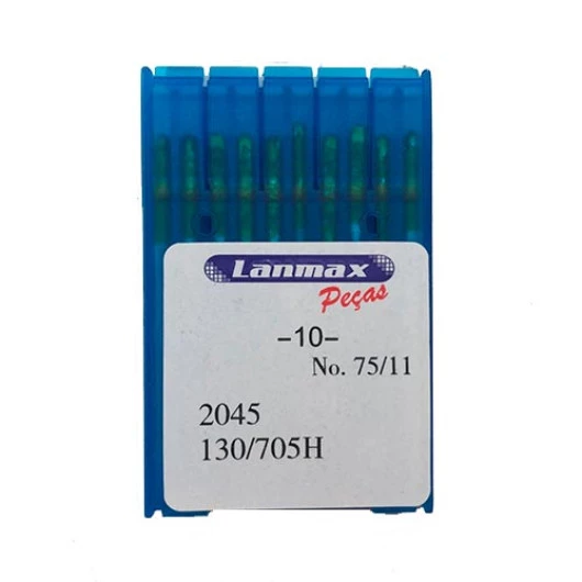 Agulha Imp Lanmax Domestica 2045 C/10 Numero 11