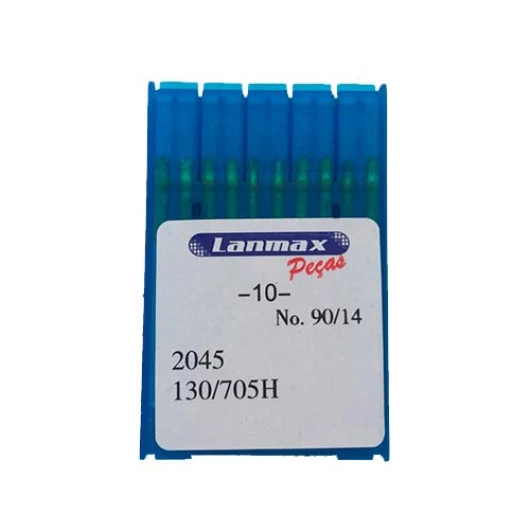 Agulha Imp Lanmax Domestica 2045 C/10 Numero 14