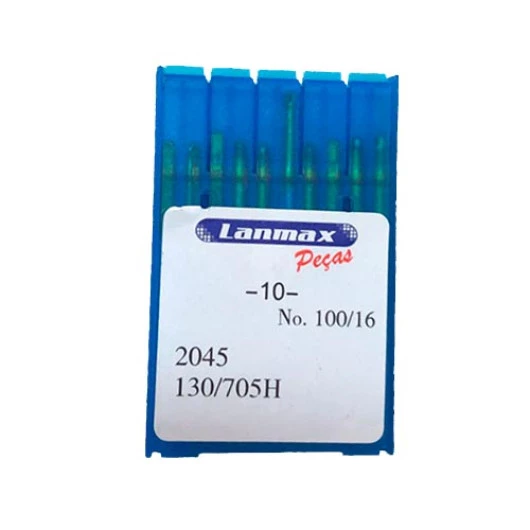 Agulha Imp Lanmax Domestica 2045 C/10 Numero 16