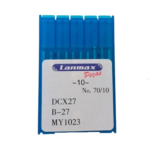 Agulha Imp Lanmax Overlock Dcx27 C/10 Numero 10