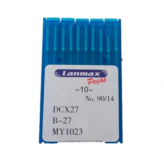 Agulha Imp Lanmax Overlock Dcx27 C/10 Numero 14