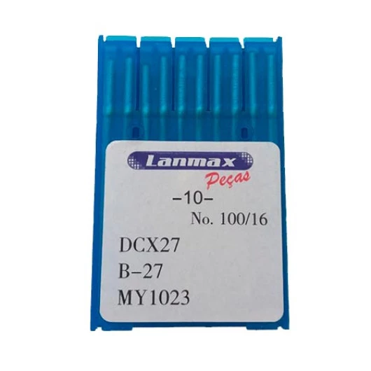 Agulha Imp Lanmax Overlock Dcx27 C/10 Numero 16