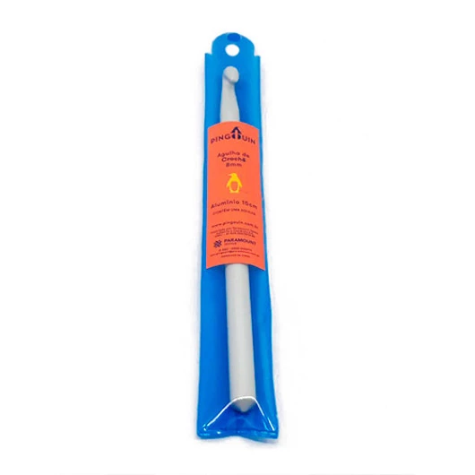 AGULHA PINGOUIN CROCHE AL  8,0MM C/10