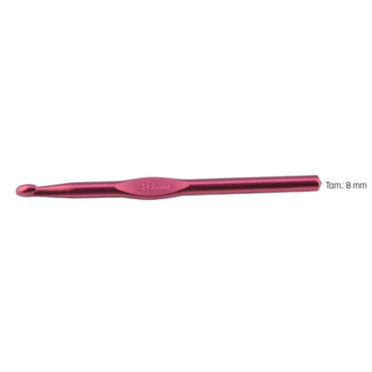 AGULHA LULITEX CROCHET AL 8,0 MM C/12