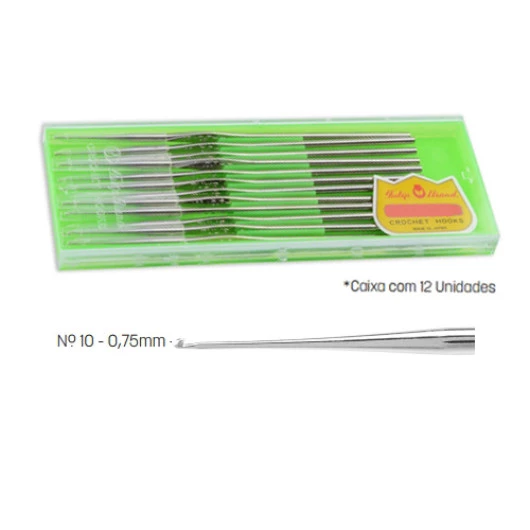 AGULHA TULIP N 10 CROCHE C/12