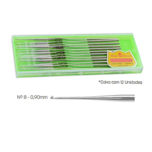 AGULHA TULIP N  8 CROCHE C/12
