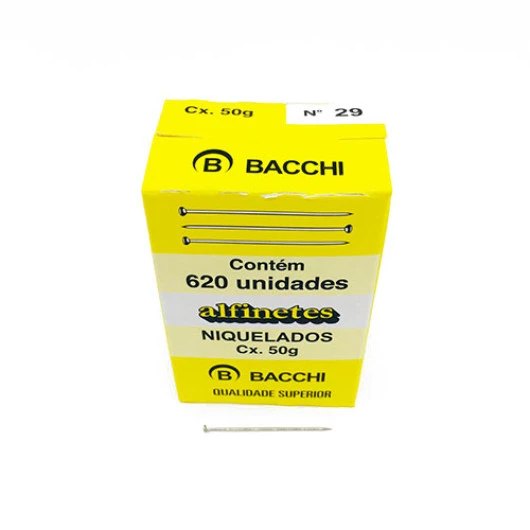 ALFINETE BACCHI ACO NIQUEL.29 C/620