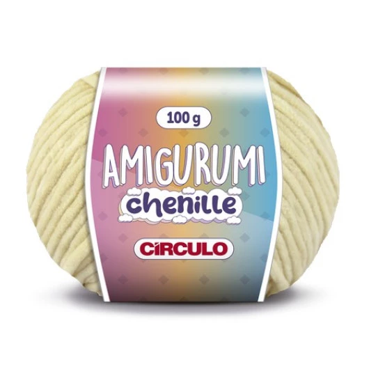 Linha Circulo Amigurumi Chenille 110M Cor 7072 - Centeio