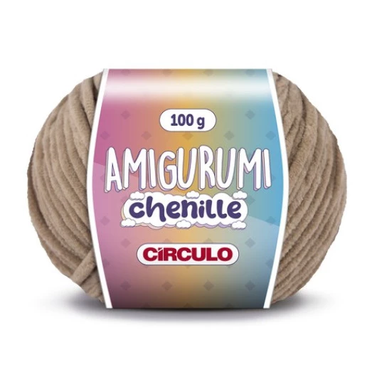 Linha Circulo Amigurumi Chenille 110M Cor 7727 - Madeira