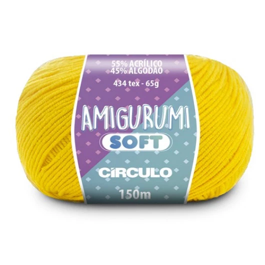 Linha Circulo Amigurumi Soft 150M Cor 1798 - Coroa