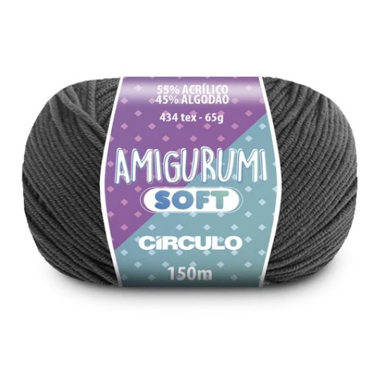 Linha Circulo Amigurumi Soft 150M Cor 8069 - Matrix