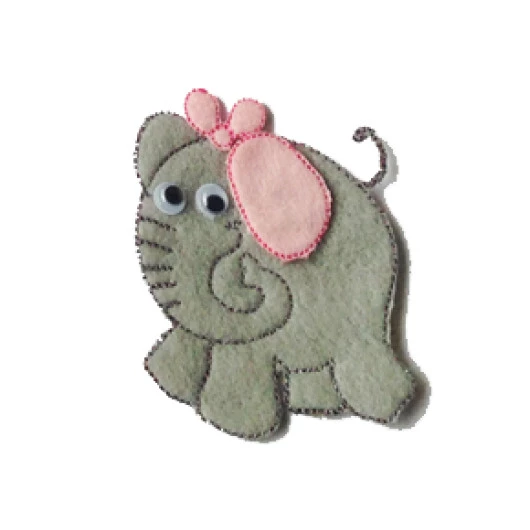APLICACAO CAROL ART 4979 ELEFANTE C/3