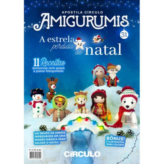 APOSTILA CIRCULO AMIGURUMIS 31 NATAL