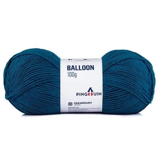 Fio Pingouin Balloon 100G Cor 5582 - Azul Franca