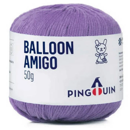 Linha Pingouin Balloon Amigo 50G Cor 1429 - Volatil