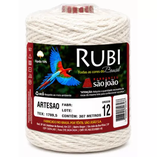 BARBANTE SAO JOAO RUBI 4/12 C/ 307M