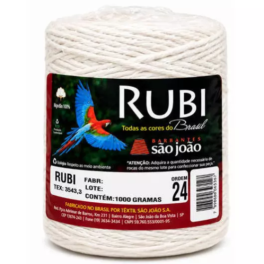 BARBANTE SAO JOAO RUBI 4/24 C/1000G