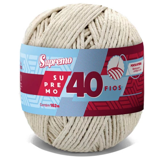 BARBANTE SUPREMO 40 FIOS C/162M