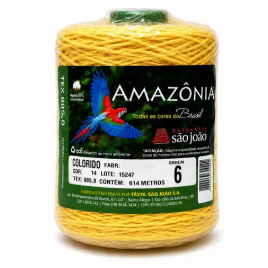BARBANTE SAO JOAO AMAZONIA 4/ 6 C/614M
