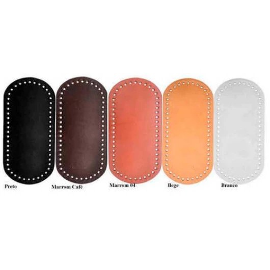 BASE ROMA RO151501 BOLSA COURO OVAL25X12
