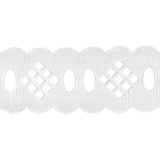 BORDADO MARILDA 84 PF LISO 2,3CM C/10M