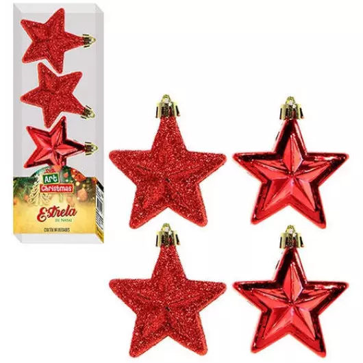 ENF.ART ESTRELA 6CM BS721 C/4
