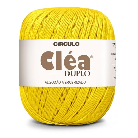 Linha Circulo Clea Duplo 508M Cor 1289 - Canario
