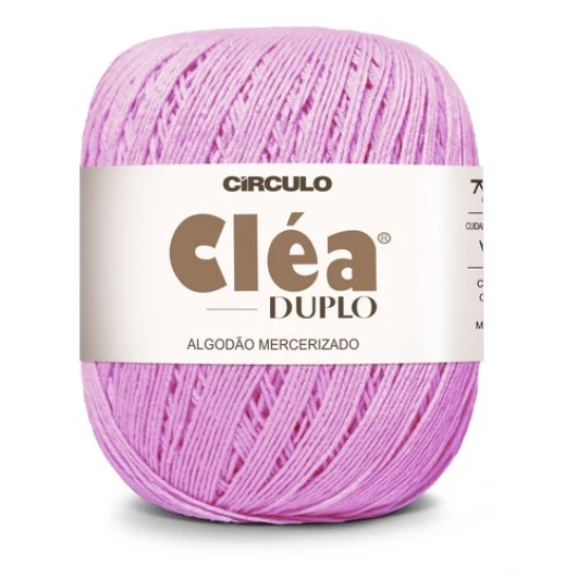 Linha Circulo Clea Duplo 508M Cor 3131 - Chiclete