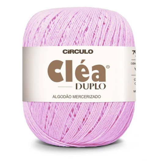 Linha Circulo Clea Duplo 508M Cor 3526 - Rosa Candy