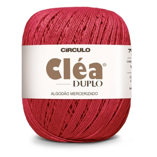 Linha Circulo Clea Duplo 508M Cor 3583 - Cereja