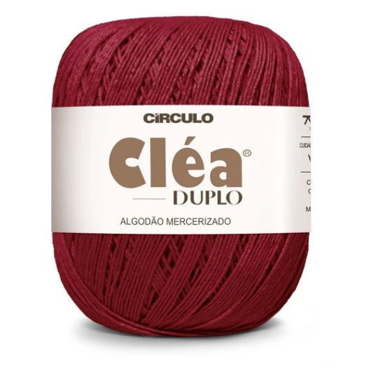 Linha Circulo Clea Duplo 508M Cor 3635 - Paixao