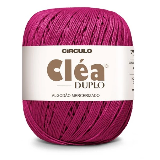 Linha Circulo Clea Duplo 508M Cor 3754 - Rosa Pink