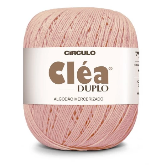 Linha Circulo Clea Duplo 508M Cor 4514 - Pessego