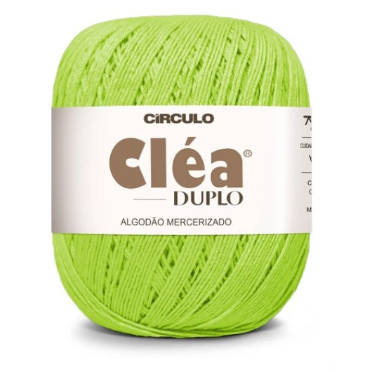 Linha Circulo Clea Duplo 508M Cor 5203 - Greenery