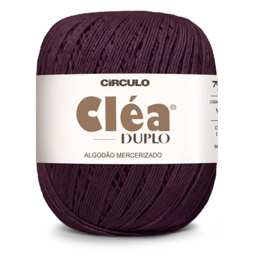 Linha Circulo Clea Duplo 508M Cor 6309 - Cranberry