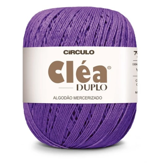 Linha Circulo Clea Duplo 508M Cor 6567 - Roxo Citrico
