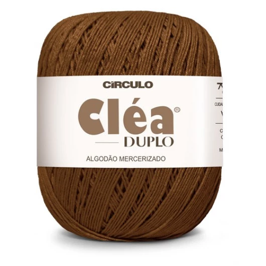 Linha Circulo Clea Duplo 508M Cor 7529 - Terracota