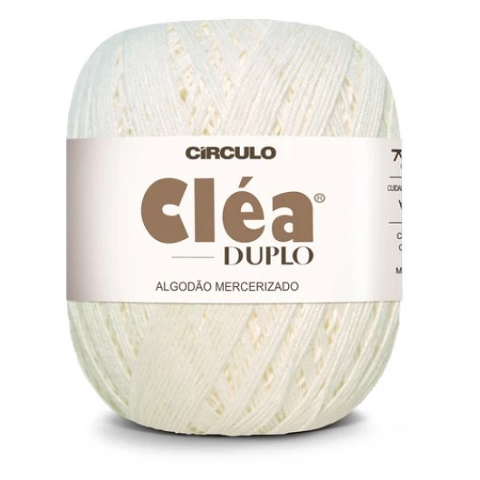 Linha Circulo Clea Duplo 508M Cor 8176 - Off-White