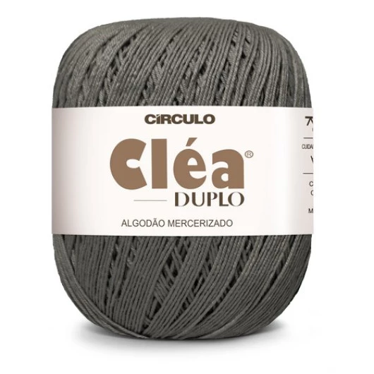 Linha Circulo Clea Duplo 508M Cor 8312 - Pedra