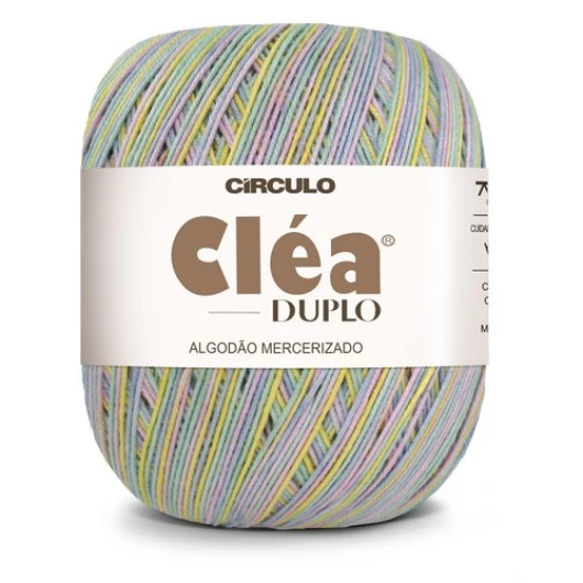 Linha Circulo Clea Duplo 508M Cor 9337 - Marshmallow
