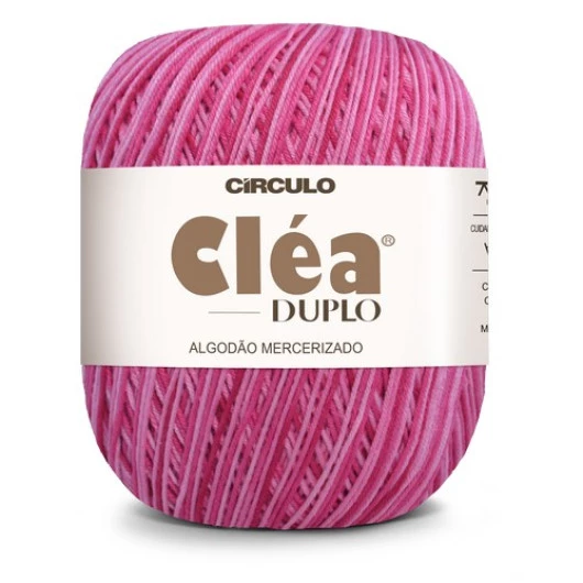 Linha Circulo Clea Duplo 508M Cor 9427 - Flor