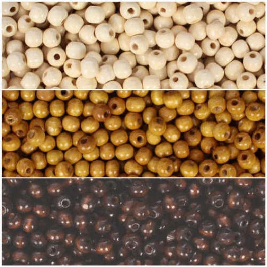 CONTAS MADEIRA LULI 10MM 100G