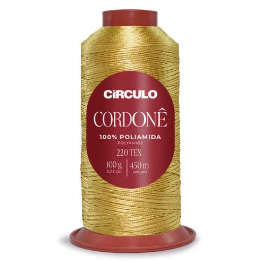 Fio Circulo Cordone 100G C/450M Cor 1013 Capim Dourado