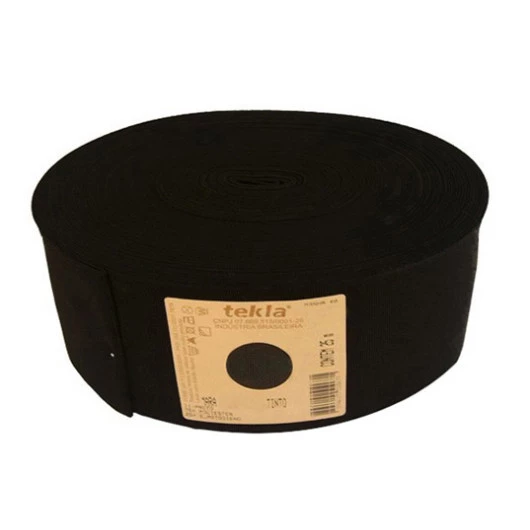 ELASTICO TEKLA MARA PRETO 60 MM C/25M