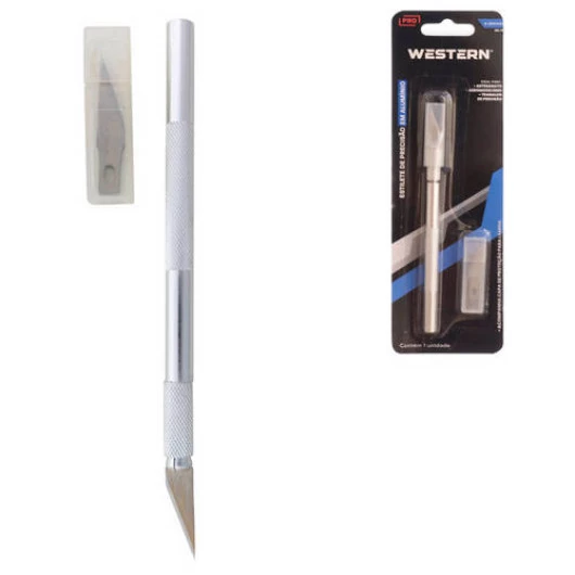 ESTILETE WESTERN EDL-01 PRECISAO 6P 16CM